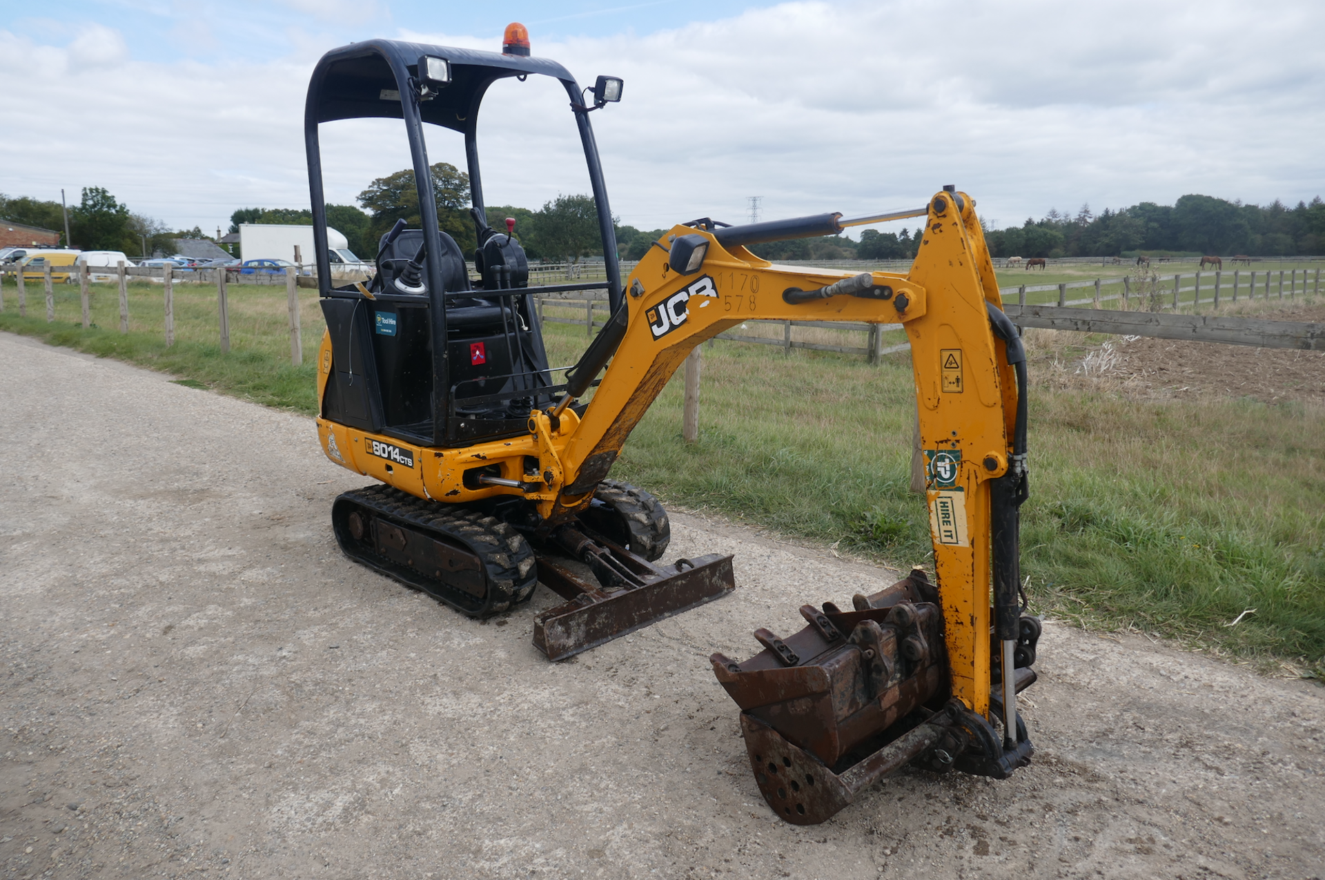 JCB 8014 CTS Mini Excavator