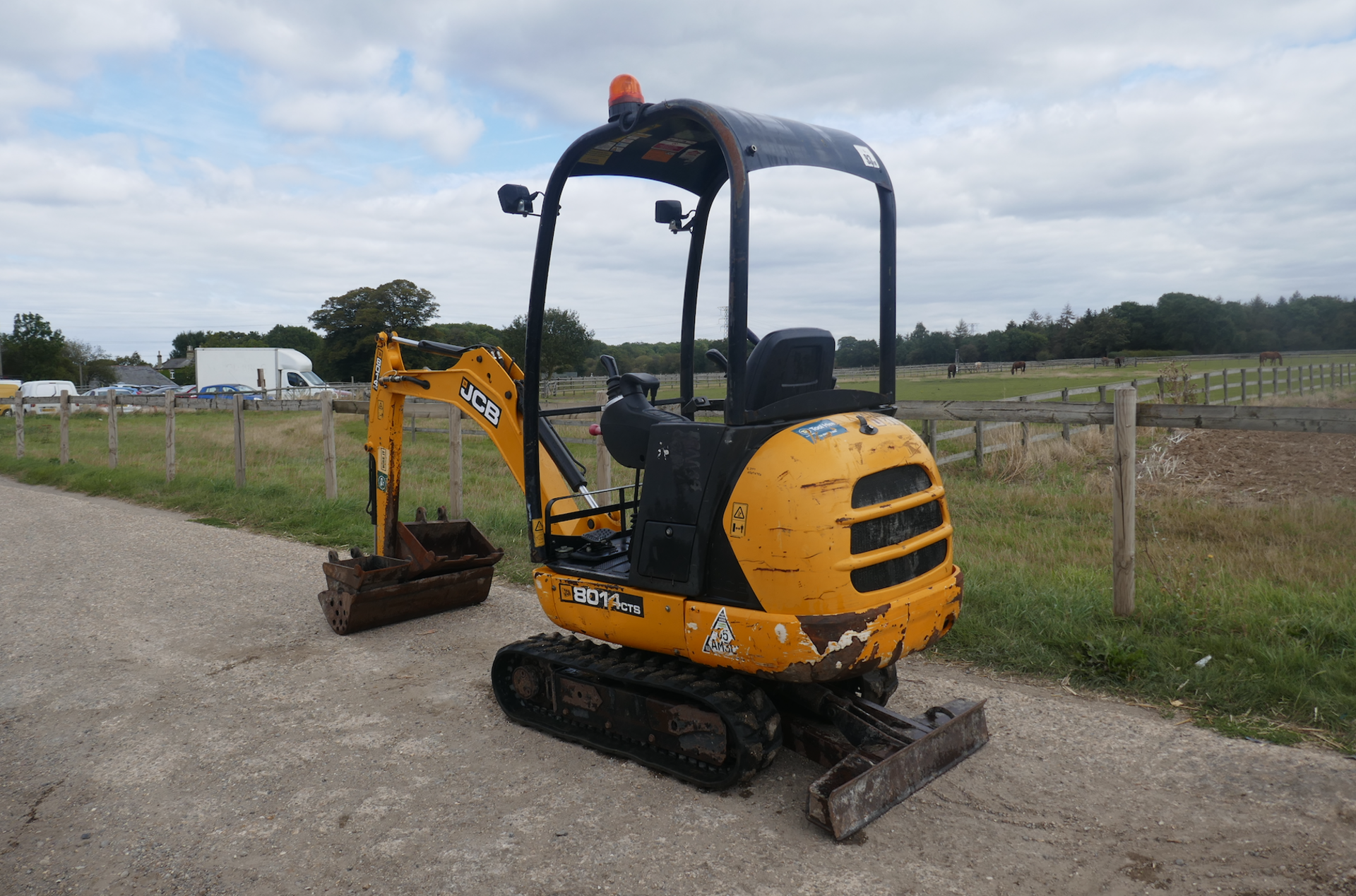 JCB 8014 CTS Mini Excavator - Image 3 of 7