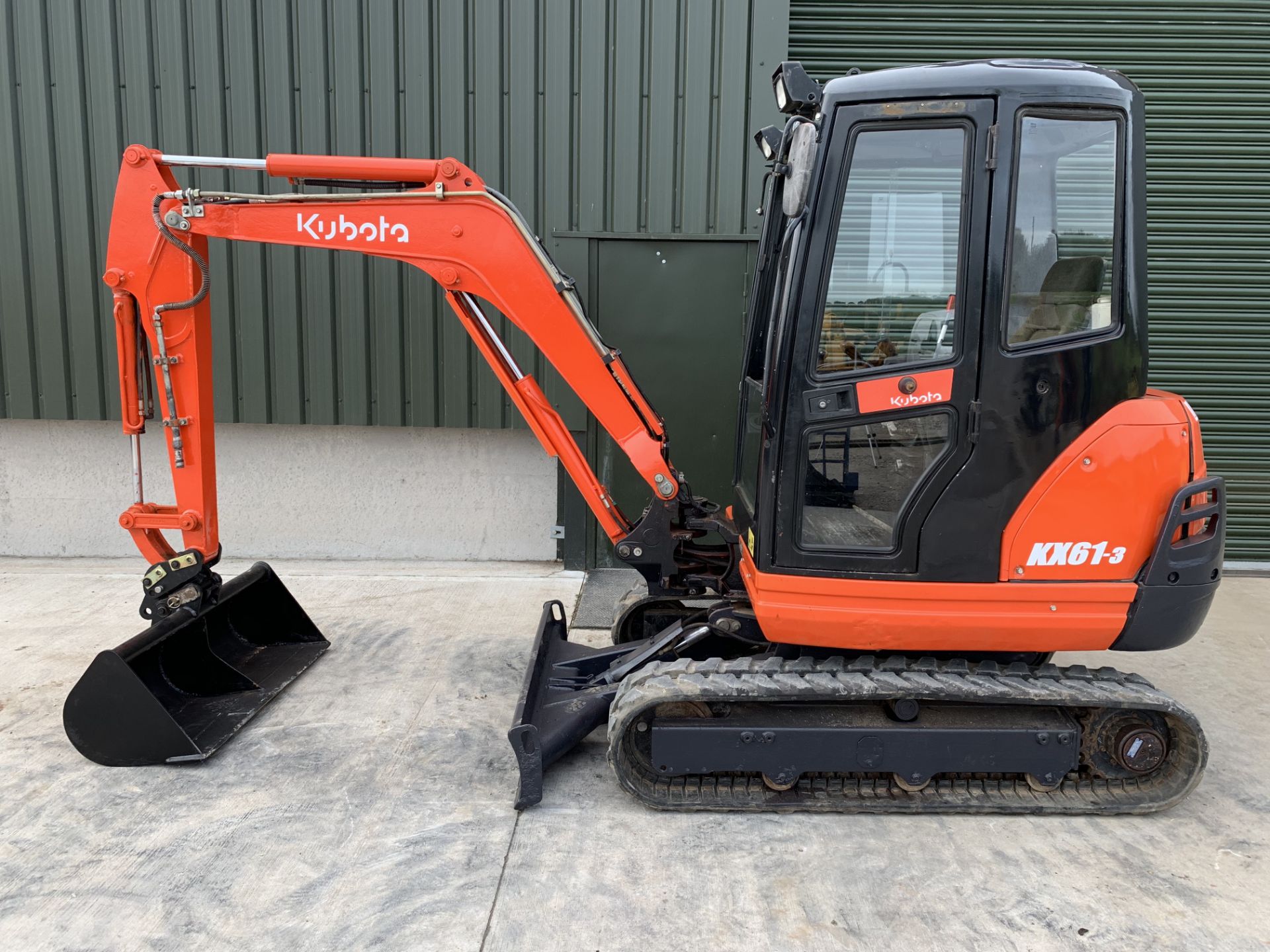 Kubota KX61-3 Mini Digger - Image 5 of 9