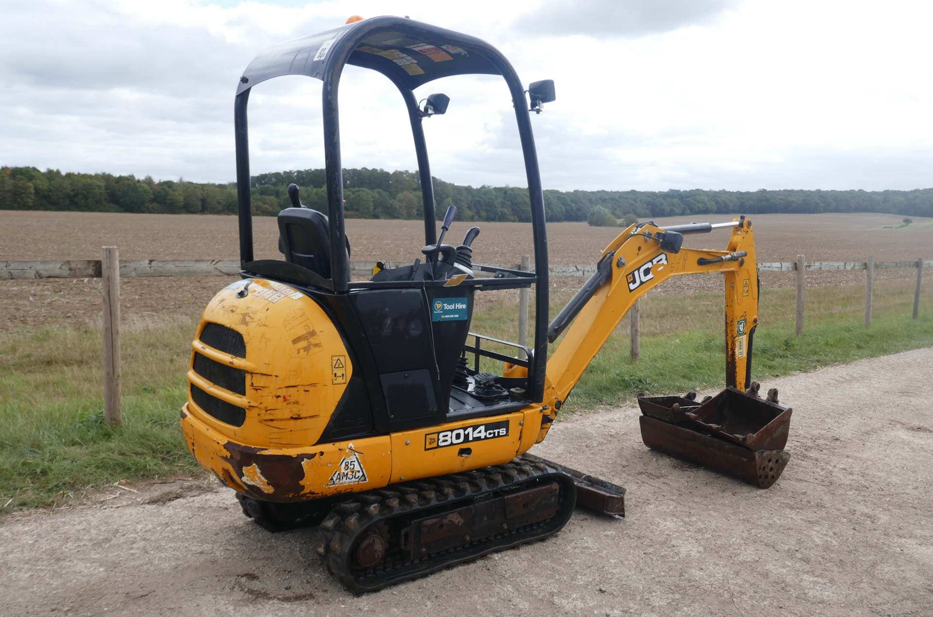 JCB 8014 CTS Mini Excavator - Image 4 of 7