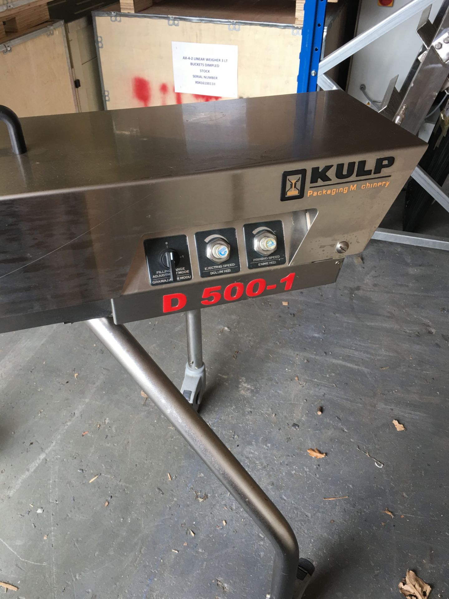 Semi Automatic Filling Machine - Kulp D500 - Image 3 of 4