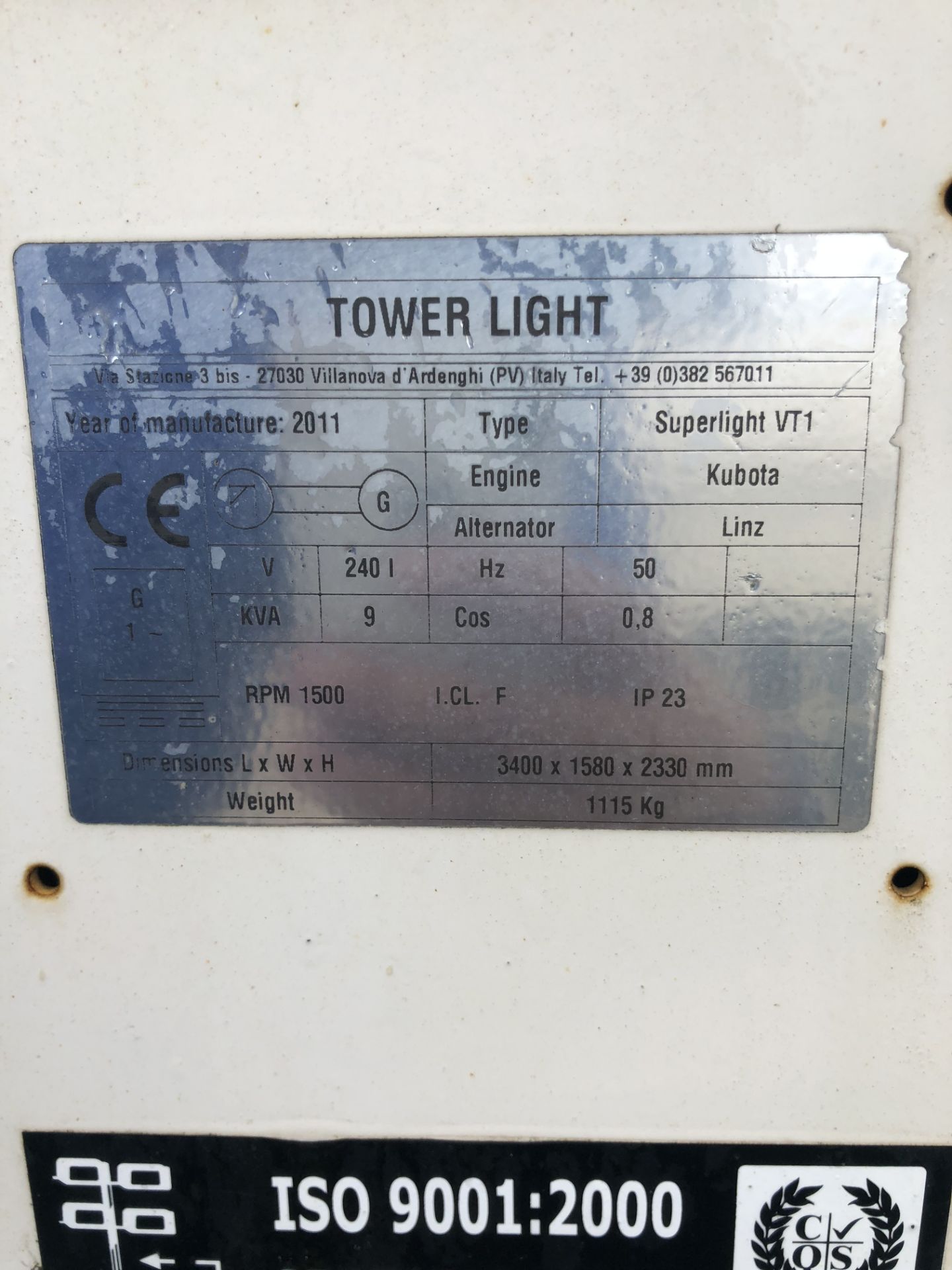 TOWER LIGHT VT1 - Image 10 of 12