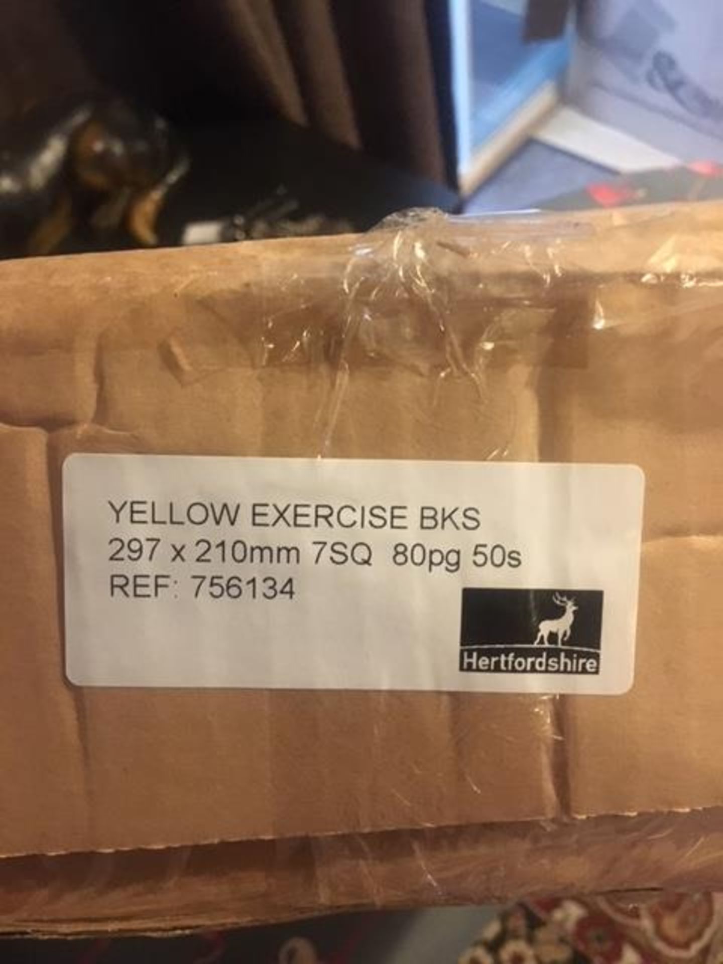 1250x A4 Yellow Exercise Books - Image 3 of 3