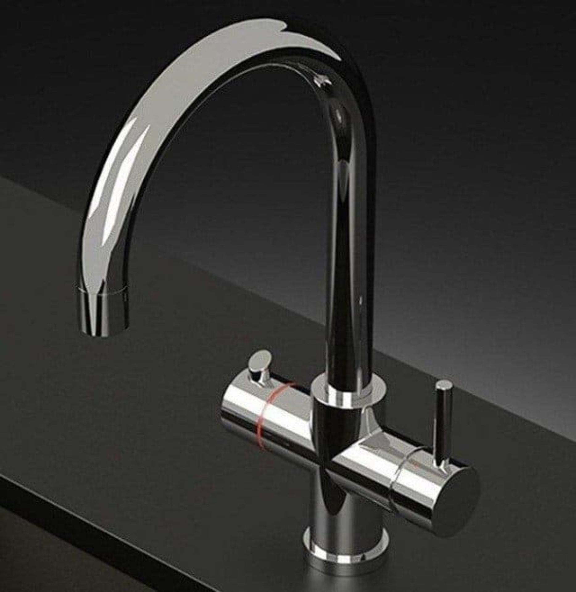 astracast Boiling Water Kitchen Tap 3 in 1 Curve