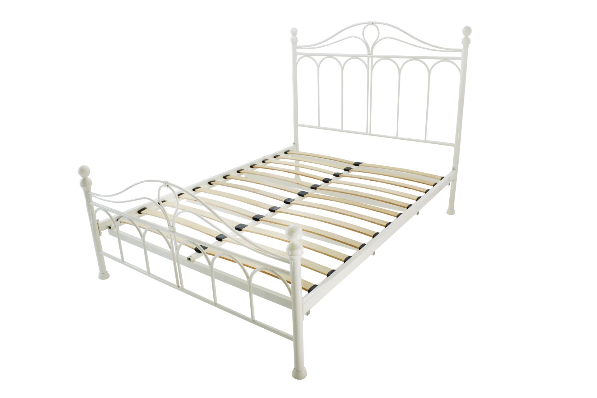 10 x White Metal Bed Frames 5ft King Size