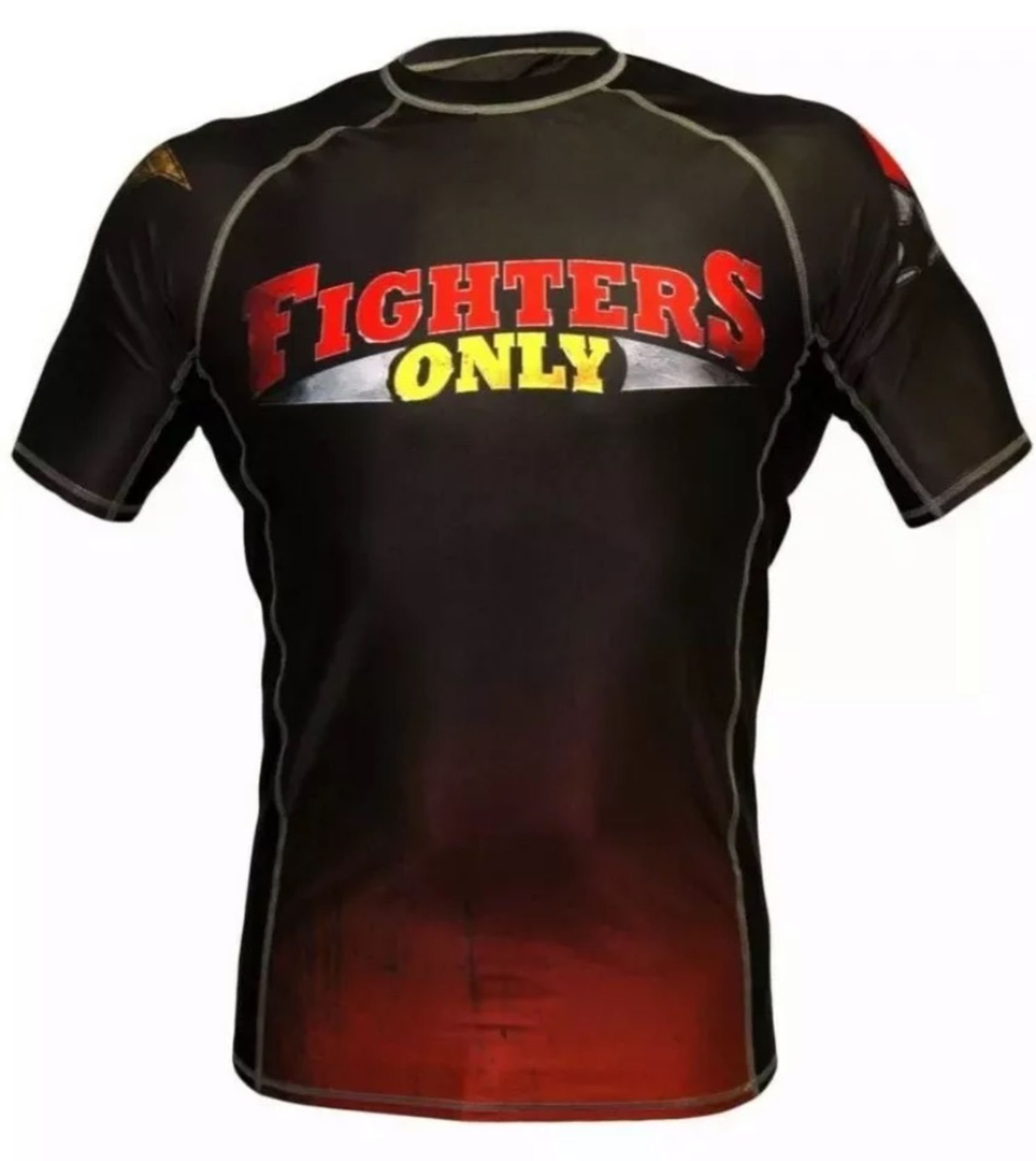 16 "Fighters Only" Rash Guard Training fighting Tops - MMA UFC - Image 2 of 2