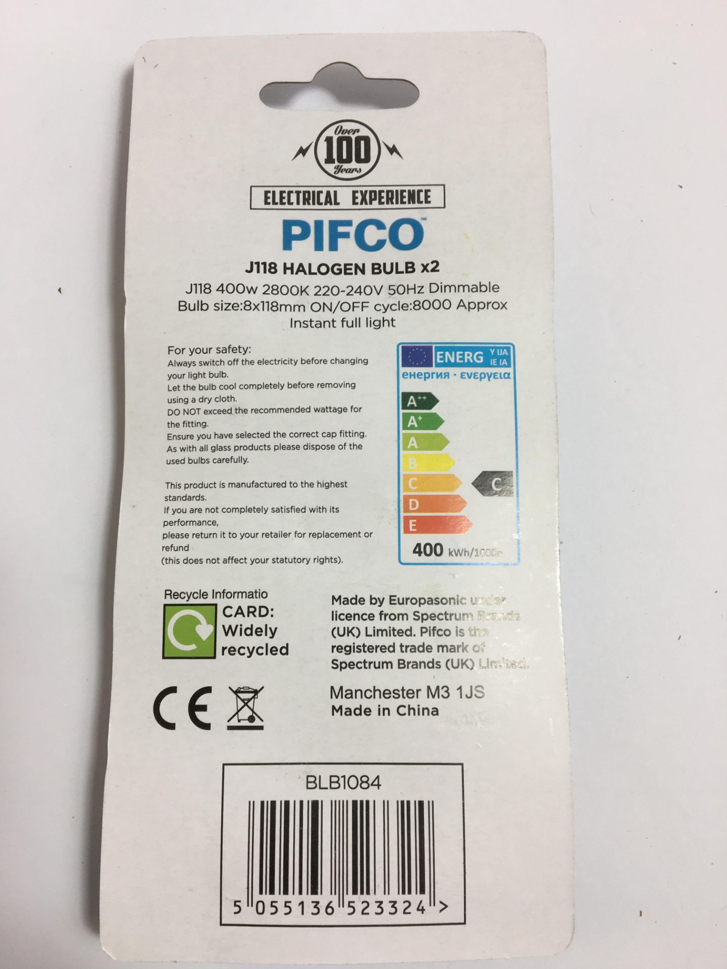 12 x Pifco 8800 Lumen - 500W bulbs - Image 3 of 3