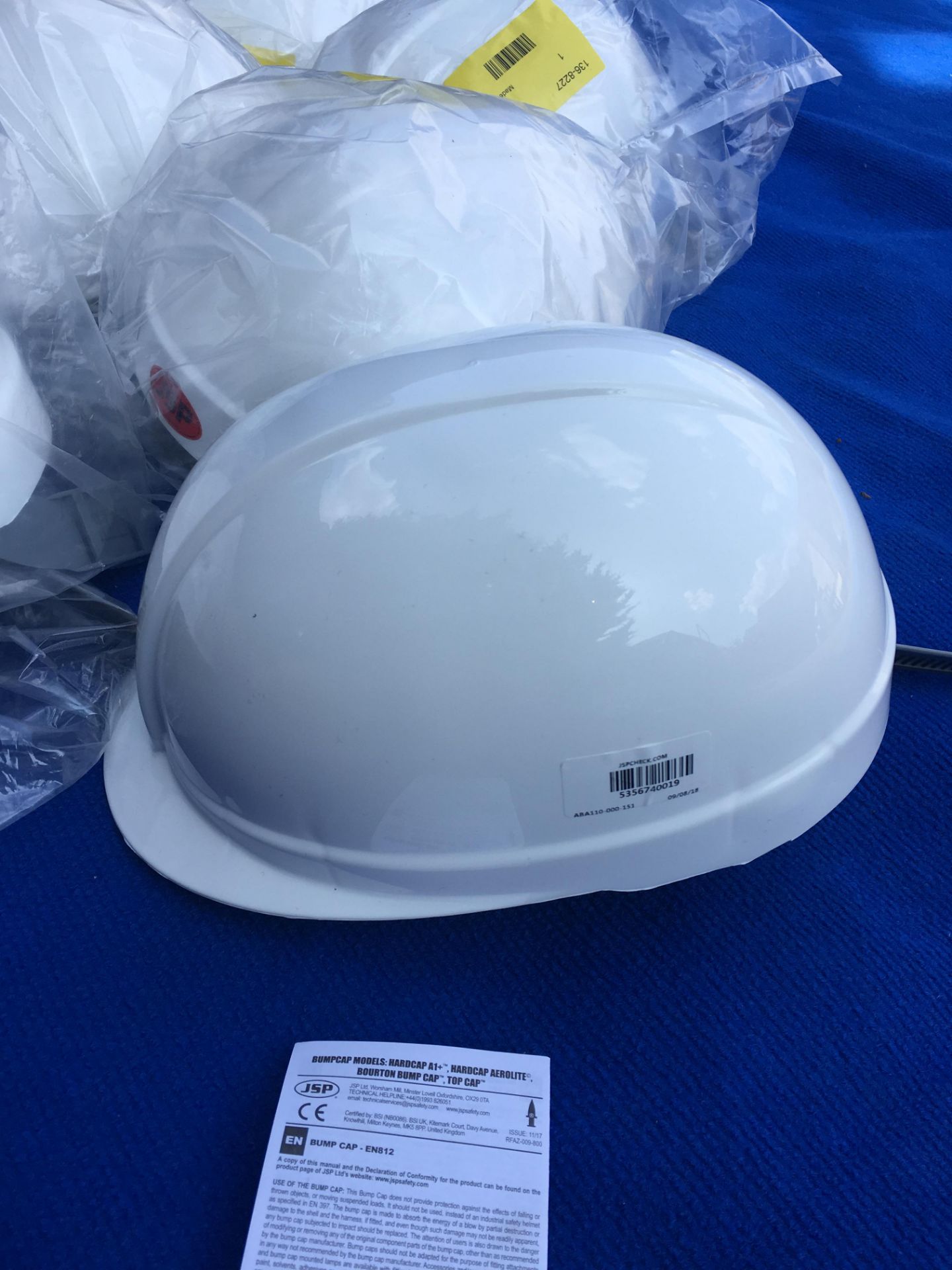 Job lot of 18 JSP Hard Hat Bump Caps (EN812) - Image 4 of 7