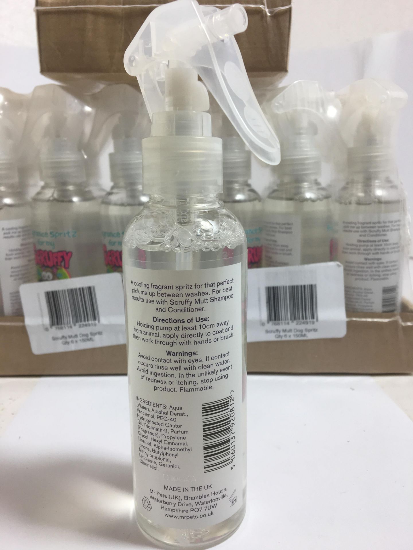 18 x 150ml bottles Scruffy Mutt Fragrance for dogs - Image 4 of 4