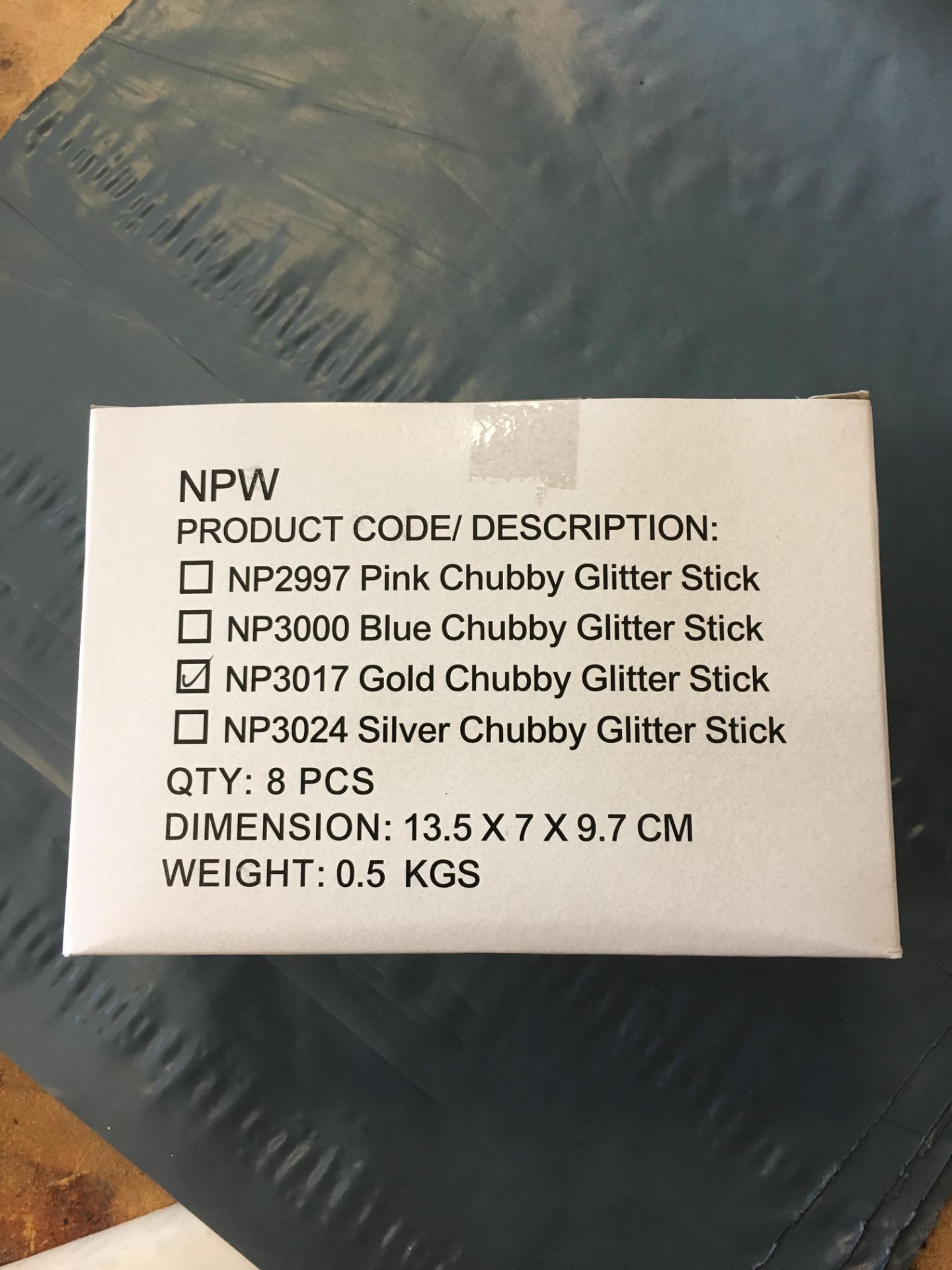 1600x Chubby Go For Gold Glitter Sticks New Sealed Stock - Image 2 of 2