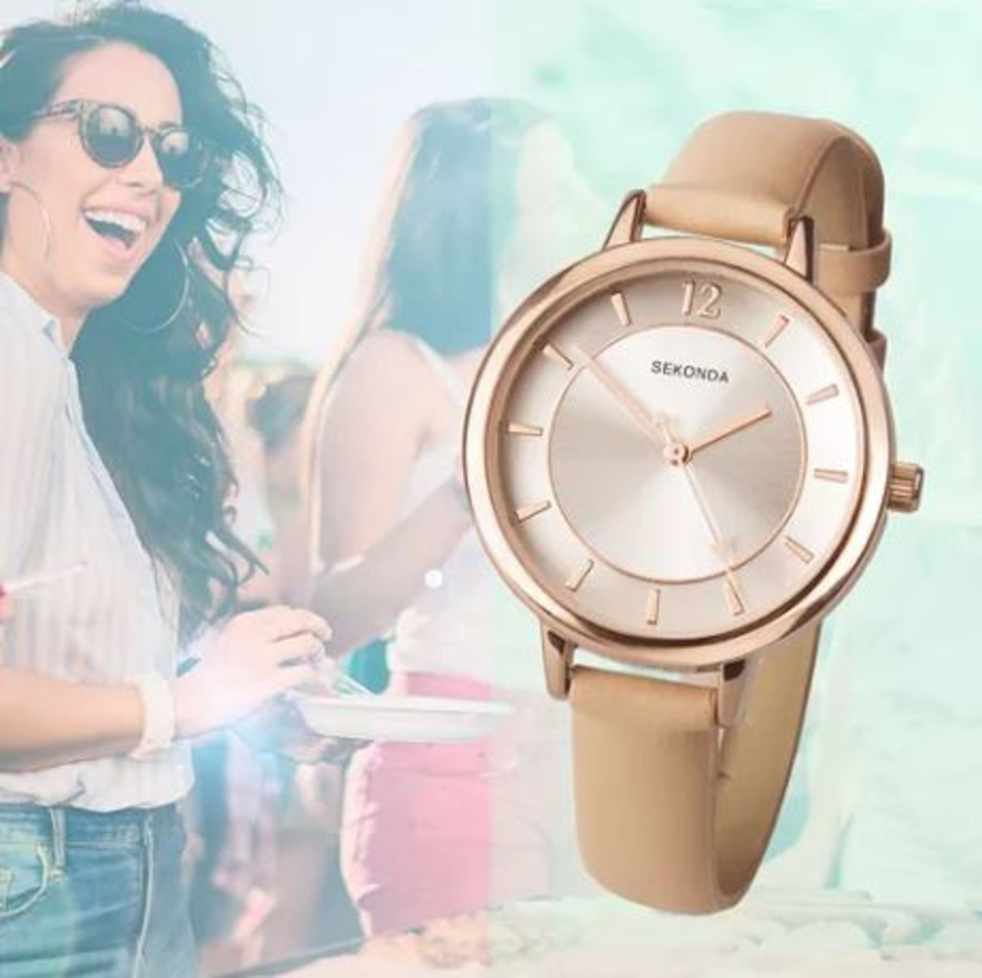 Brand New Sekonda Women's Quartz Watch with Analogue Display 2137.28 - Bild 2 aus 3