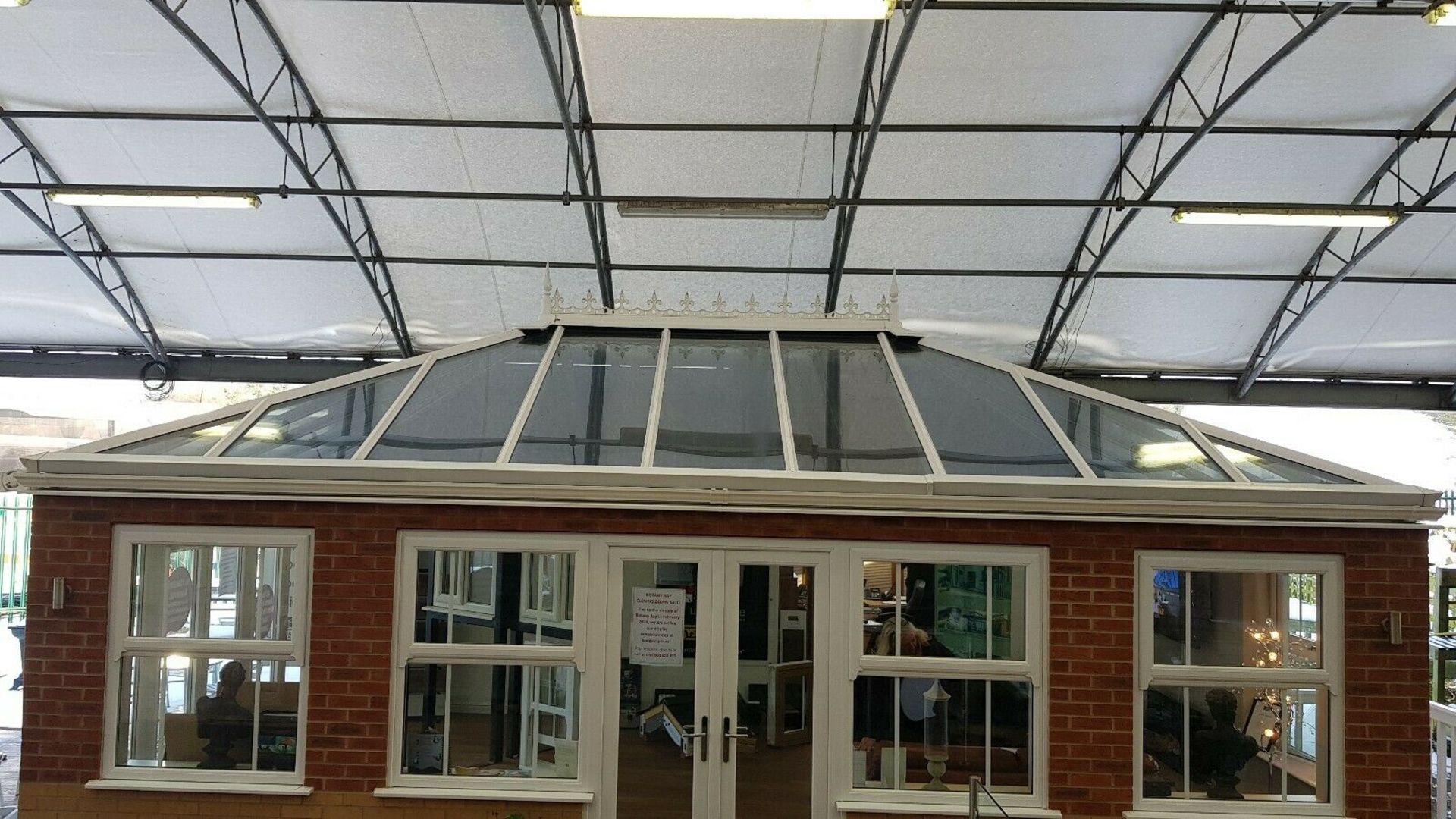 Ultraframe orangry roof, perfect for summer house, gym, garage, man cave,...