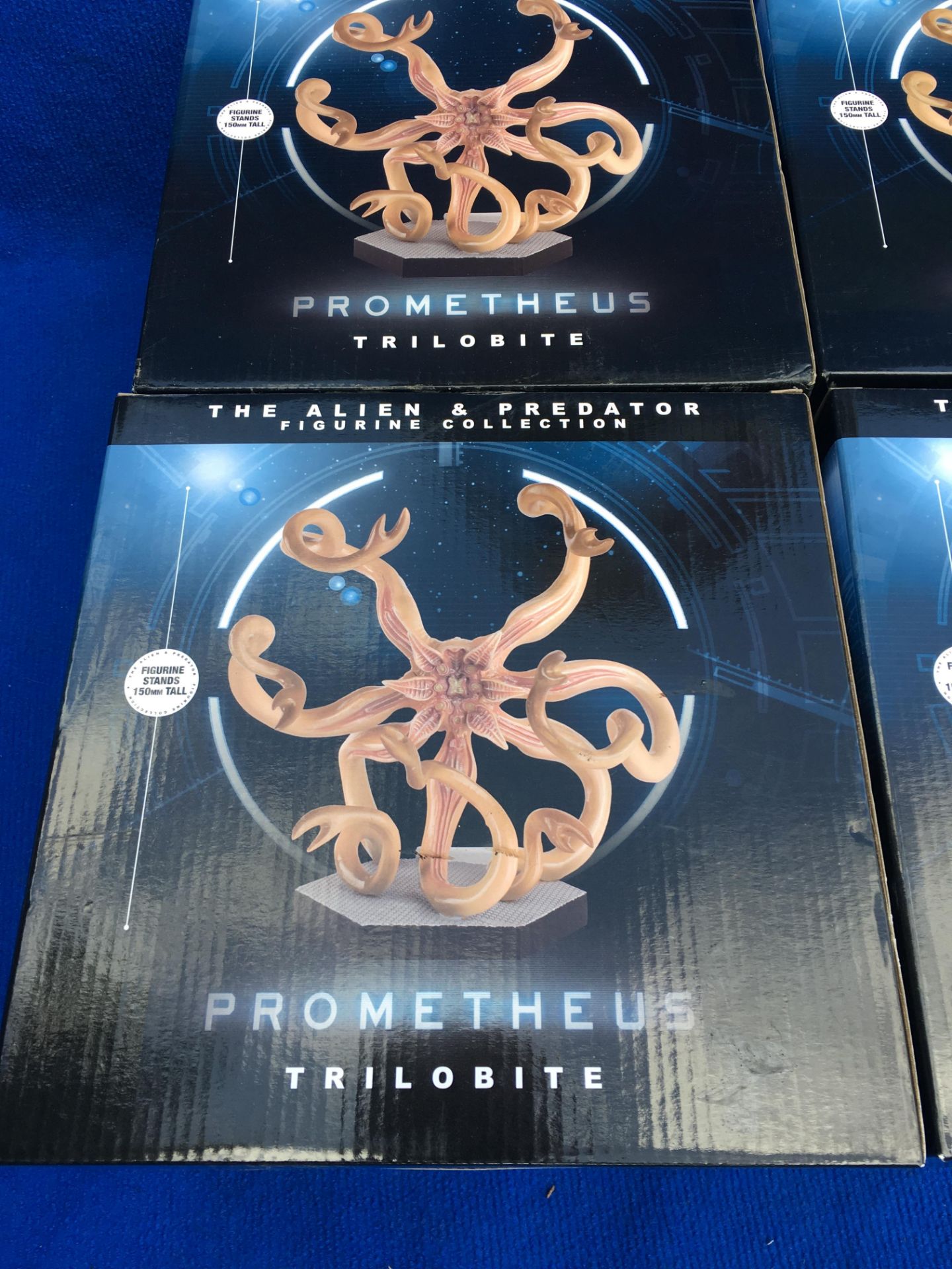 8 x Eaglemoss Alien Prometheus Trilobite Collectible Figures New Sealed Genuine Stock RRP £680