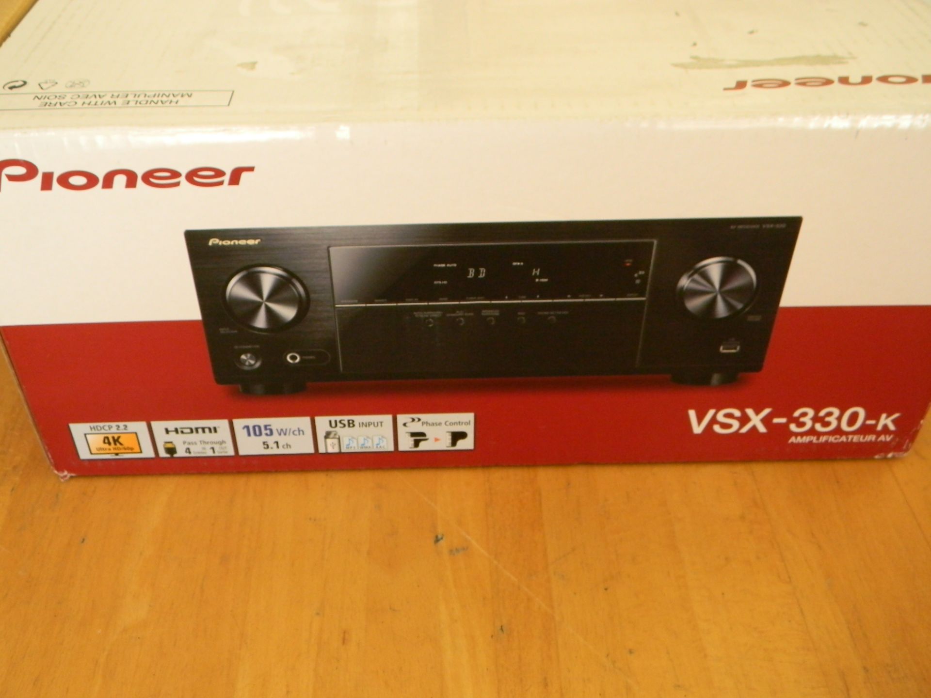 Pioneer VSX-330-K Audio Visual Amp