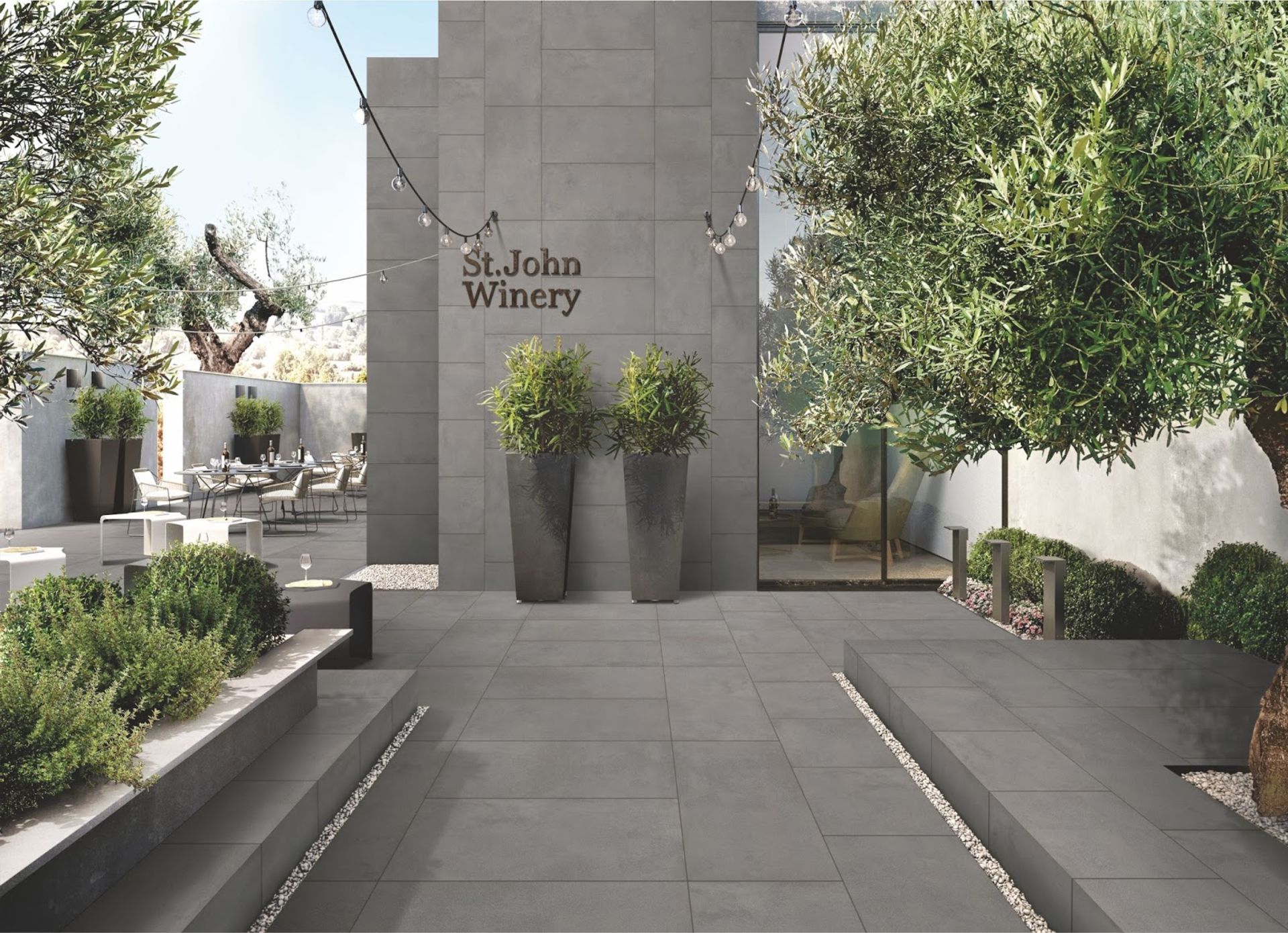 SALTED CONCRETE GREY- GREY CONCRETE EFFECT PORCELAIN TILE40X40CM 30 BOXES (19.2SQM) - Image 3 of 3