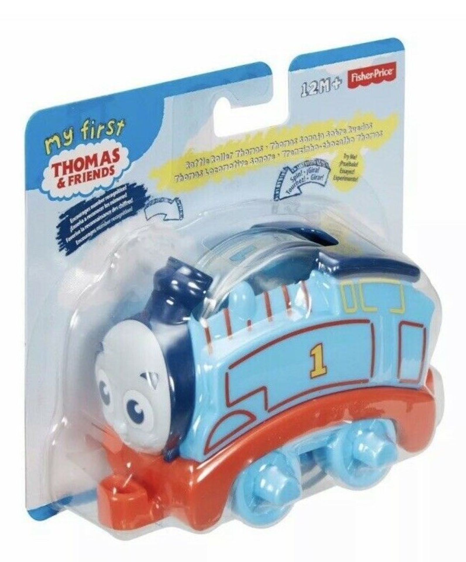 6 X My First Thomas and Friends Rattle Roller Thomas