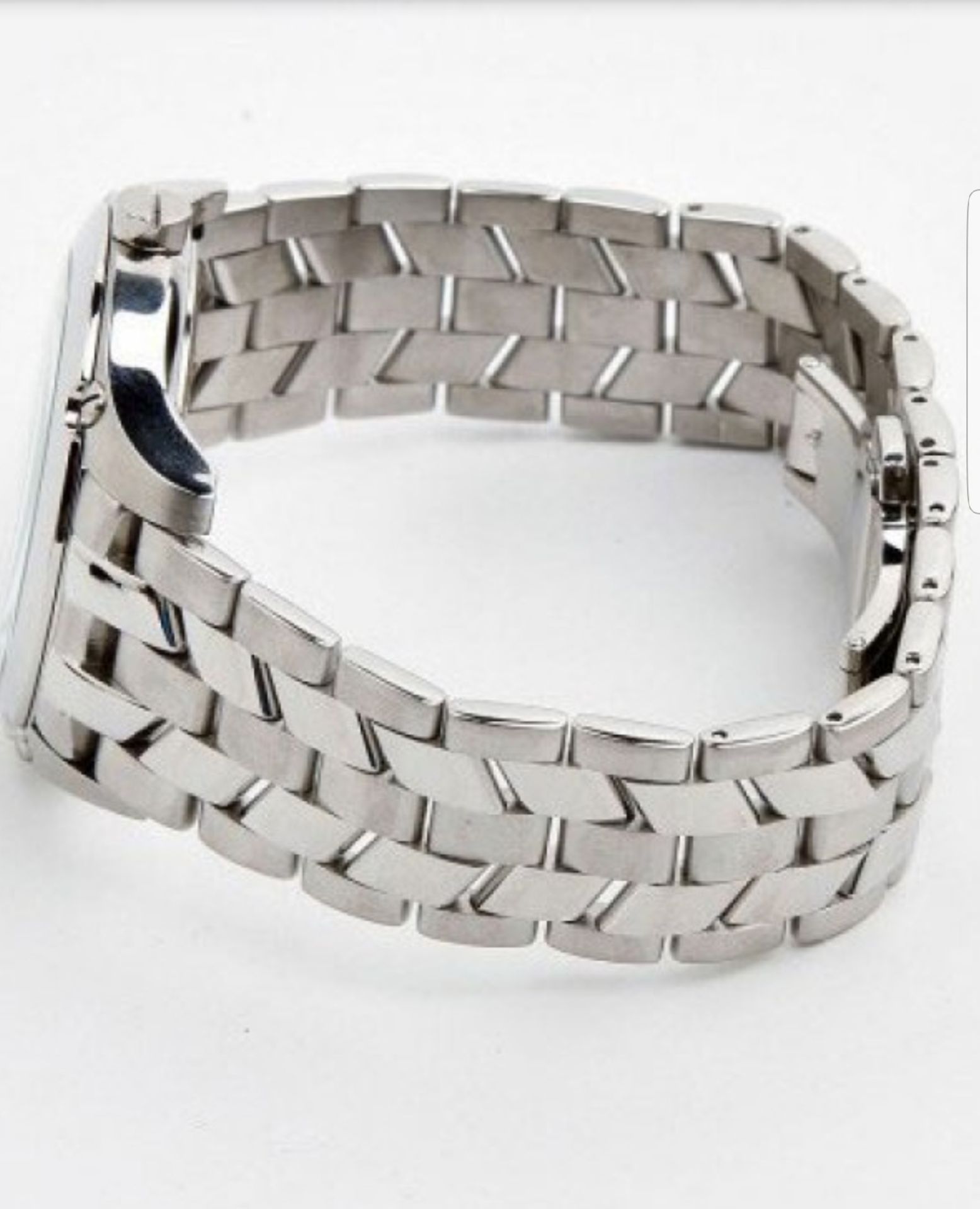 Burberry BU1852 Men's White Dial Stainless Steel Bracelet Wrist Watch - Image 5 of 6