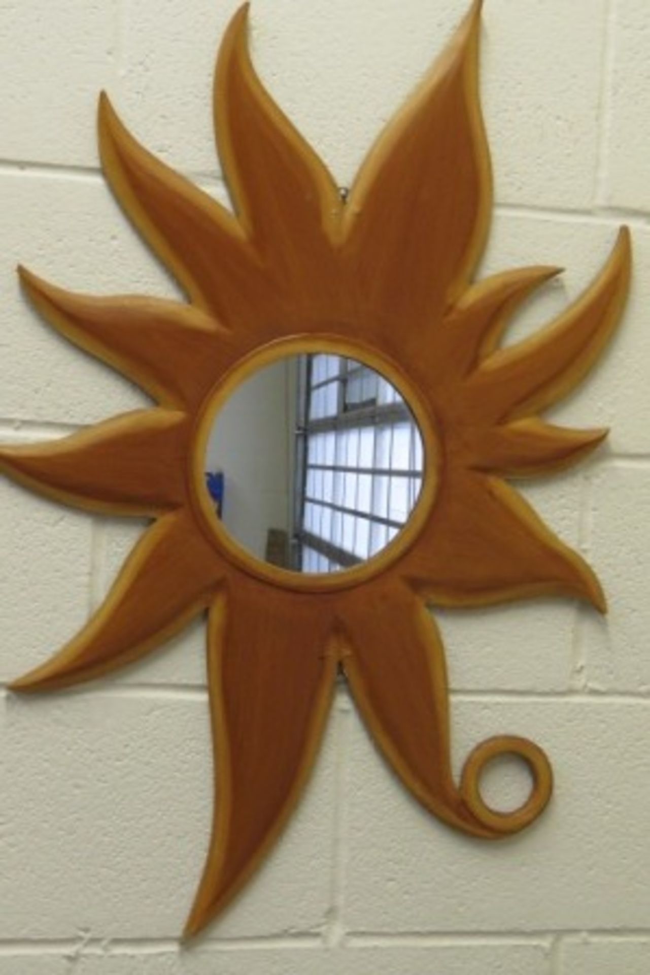 LARGE SUN MIRROR - 90CM X 60CM