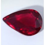 GRS Certified 2.00 ct. Vivid Red Ruby - Mozambique