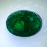 IGI Certified 7.72 ct. Emerald - Zambia
