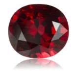 GIA Certified 11.92 ct. Red Spinel - Burma, Myanmar (Mogok)