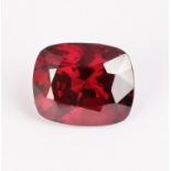 GIA Certified 3.74 ct. Red Spinel - Burma, Myanmark (Mogok)