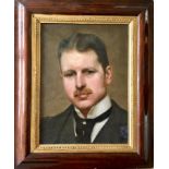William Strang RA 1859-1922 Portrait of a Gentleman