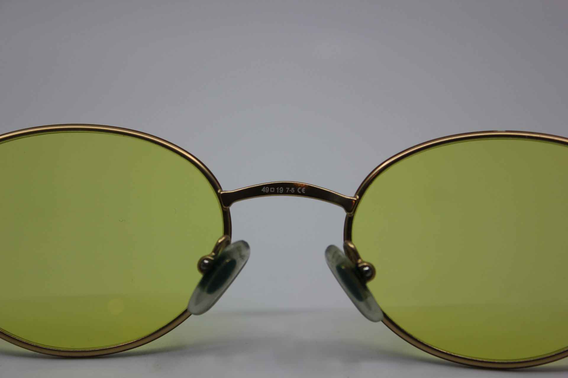 GUCCI sunglasses 1990s Made In Italy Hipster yellow lenses RARE tortoiseshell - Image 15 of 33