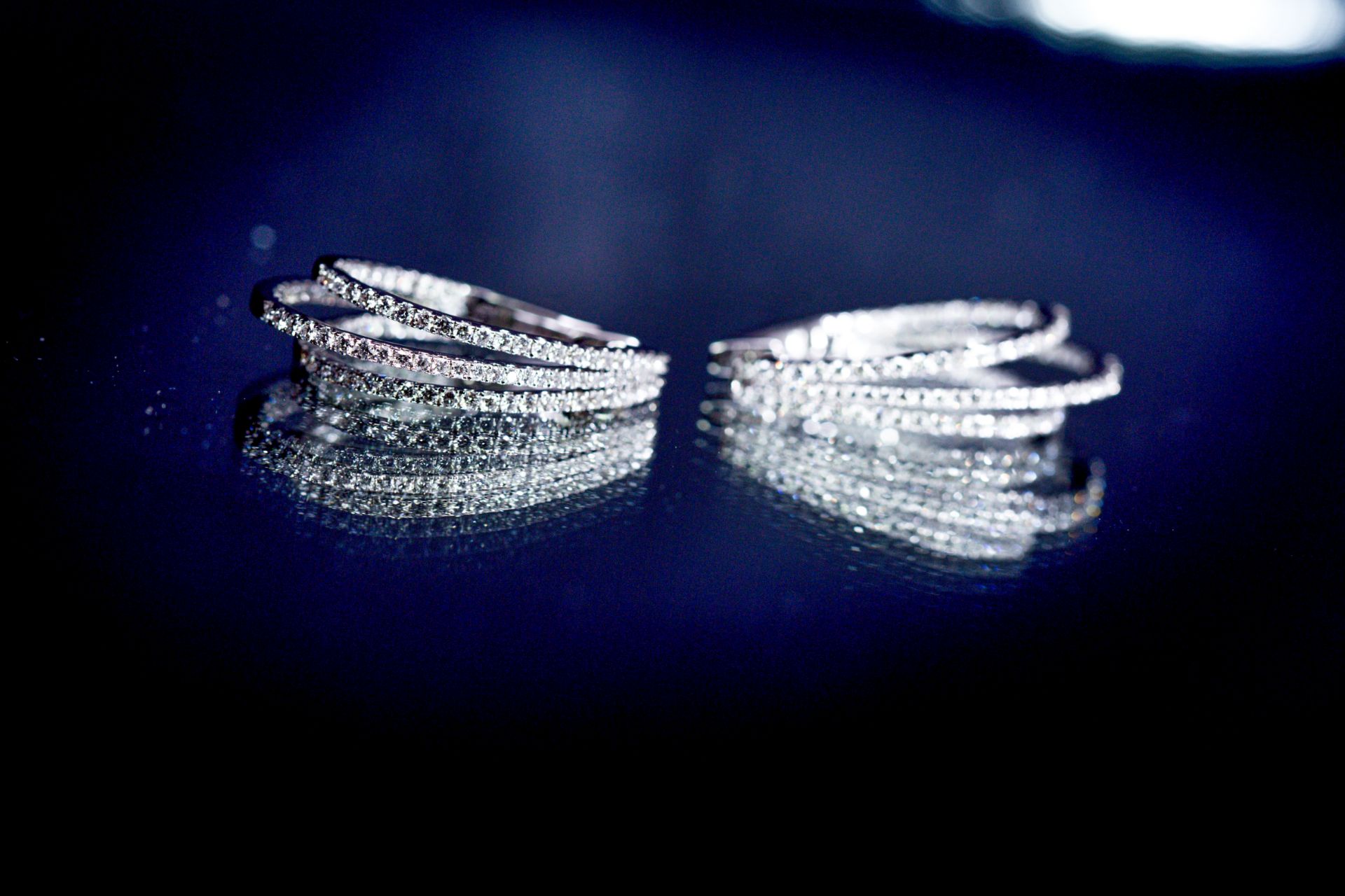 Beautiful bespoke triple horseshoe shaped earrings, featuring 2.20cts of brilliant-cut diamonds - Image 12 of 20