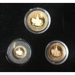 2012 Diamond Jubilee Proof Gold Sovereign Set