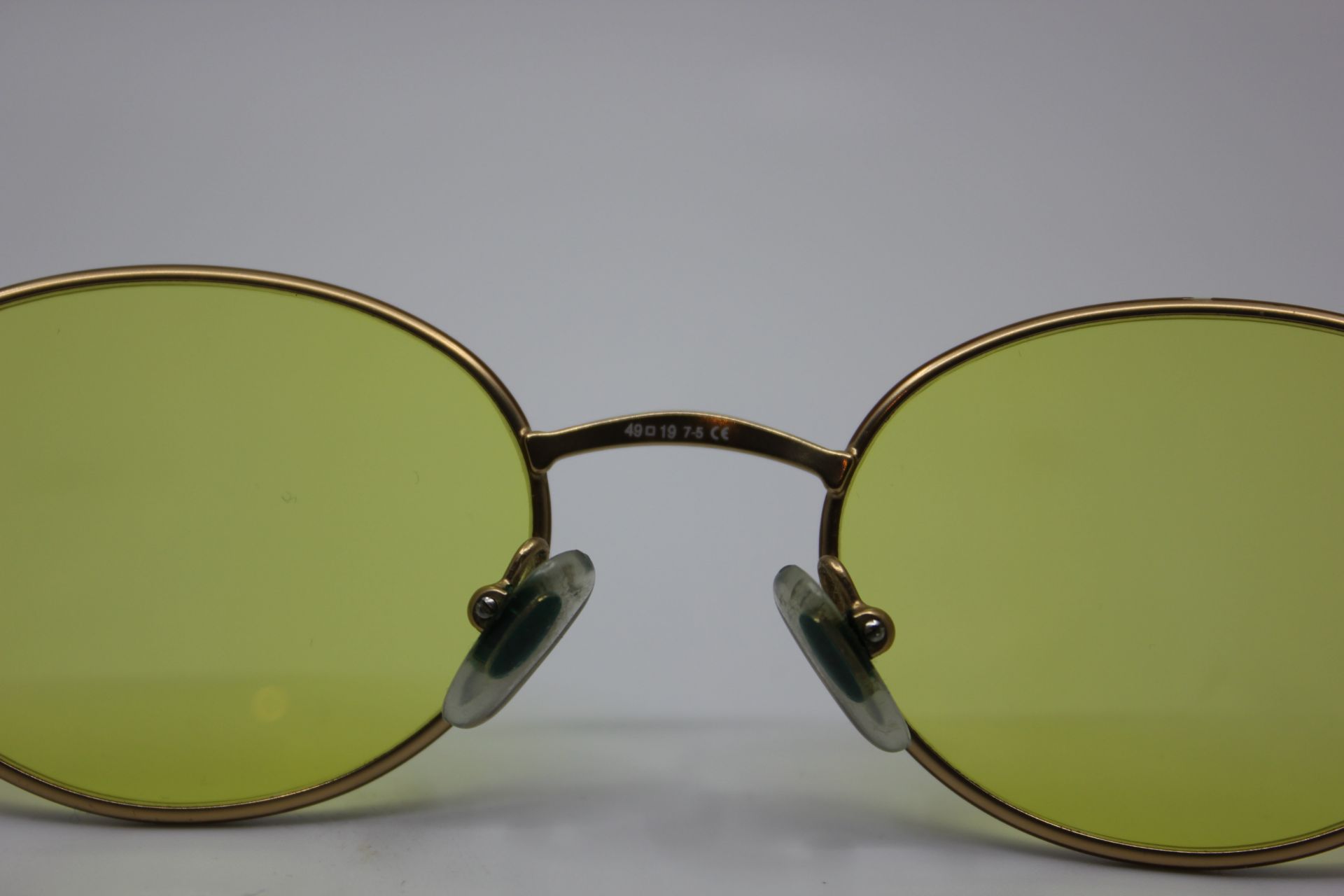 GUCCI sunglasses 1990s Made In Italy Hipster yellow lenses RARE tortoiseshell - Image 10 of 33