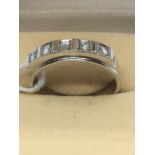 18ct White Gold Five Stone Diamond Ring