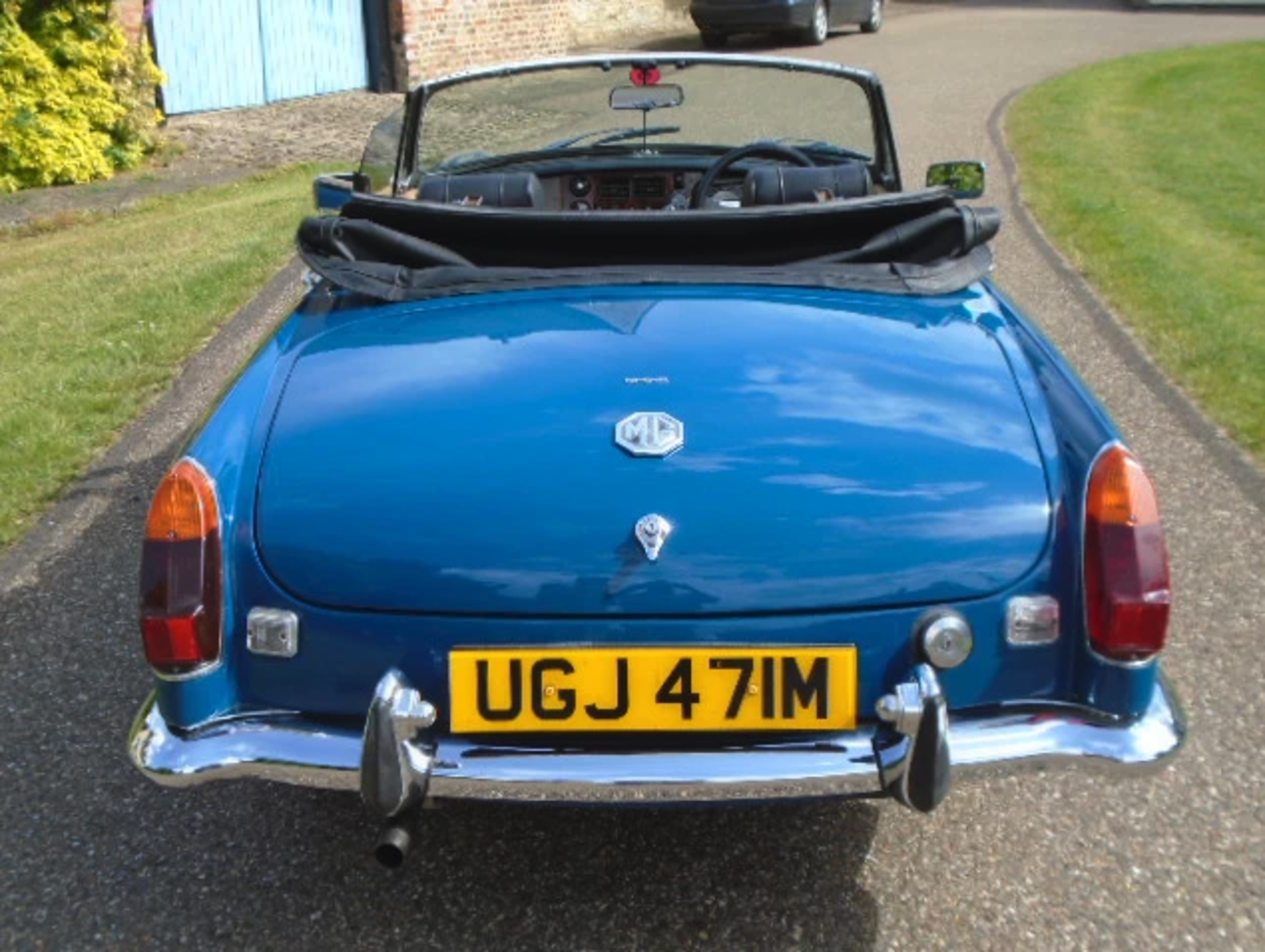 1973 MGB Roadster, Chrome Bumper - Bild 3 aus 6