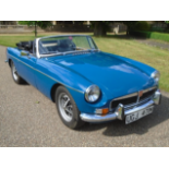 1973 MGB Roadster, Chrome Bumper