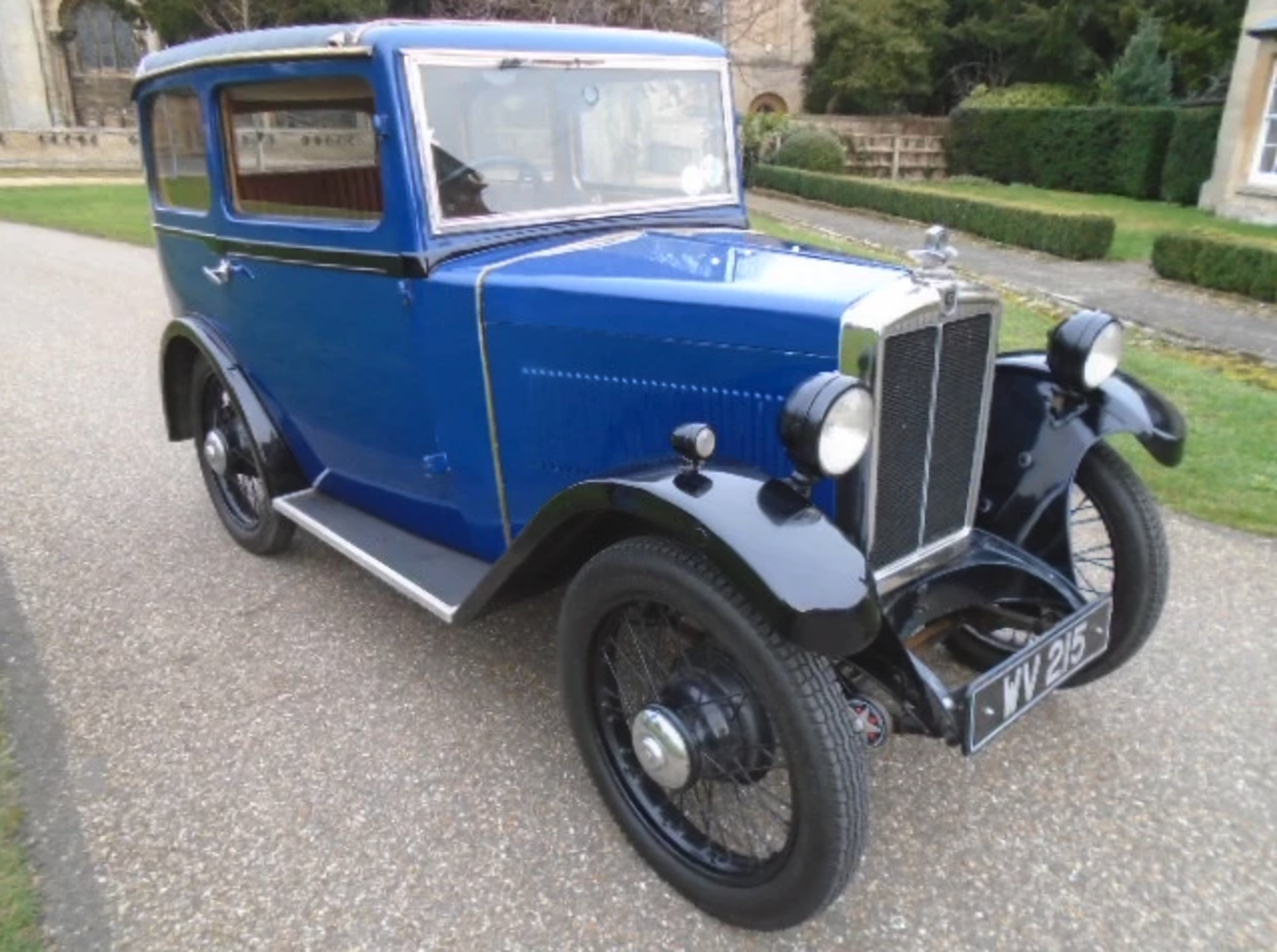 1931 Morris Minor, previous body off frame resto.