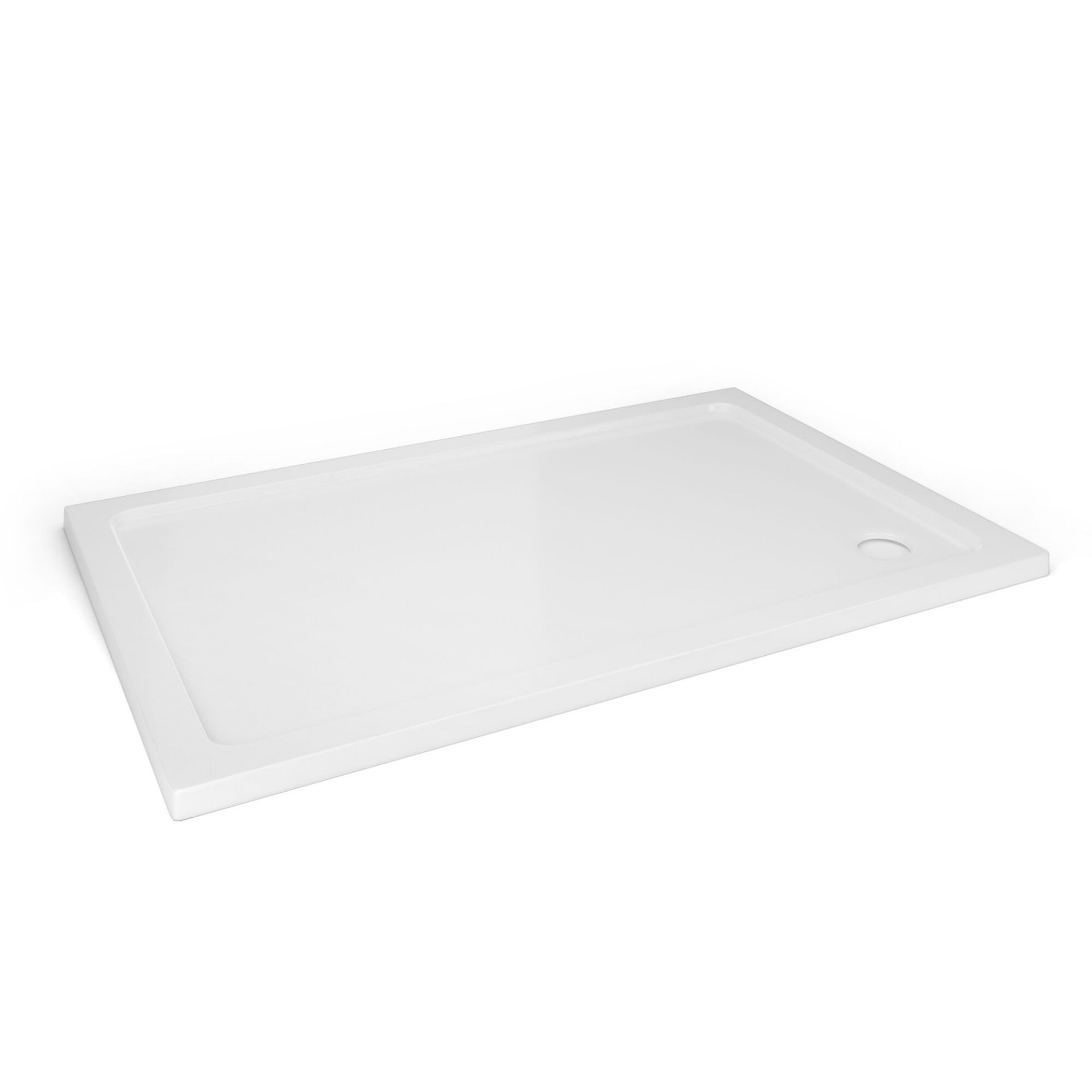 (EY35) 1400x900mm Rectangular Ultra Slim Stone Shower Tray. Low profile ultra slim design Gel coated - Image 2 of 2