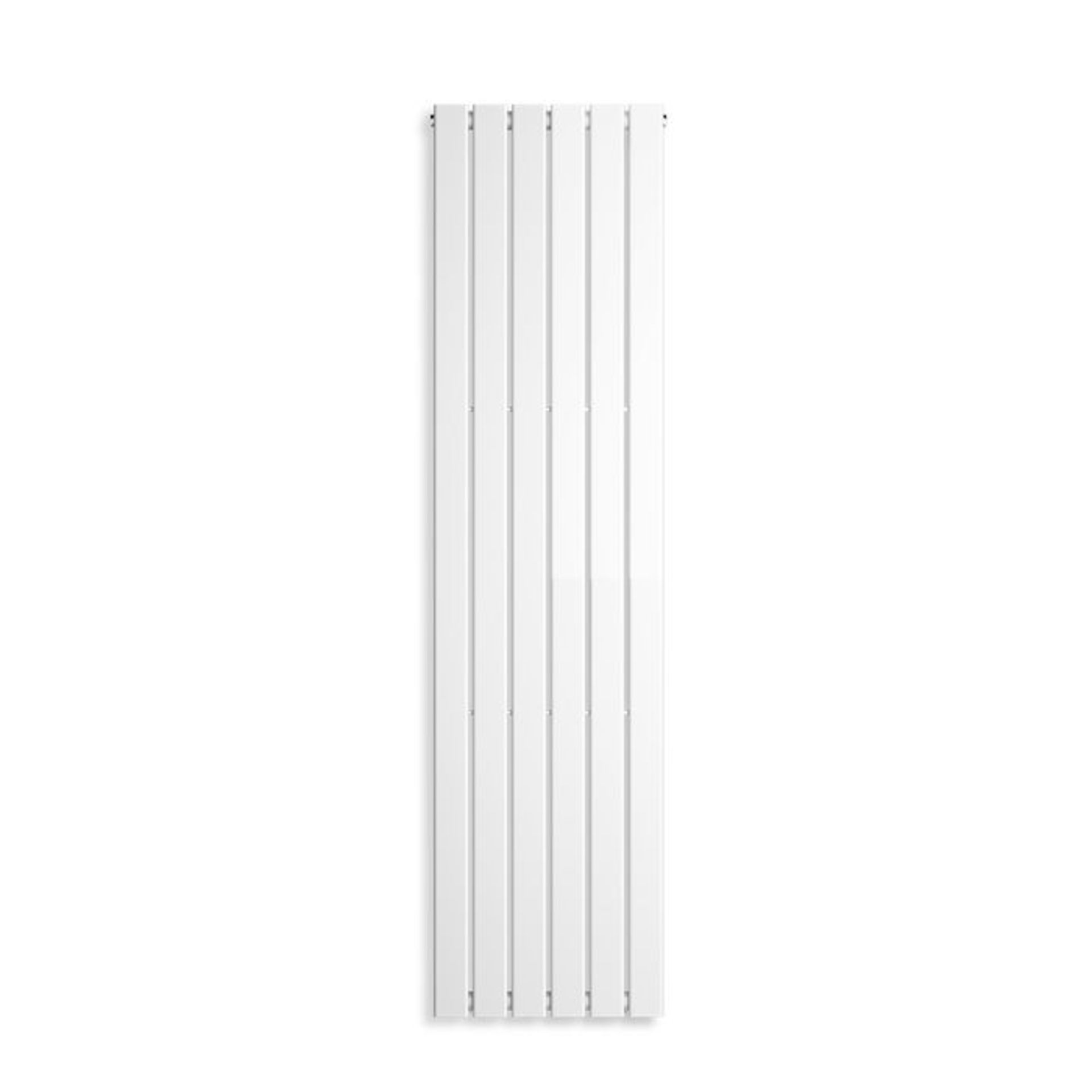 (EY220) 1800x433mm White Panel Vertical Radiator. RRP £246.00. Made from low carbon steel with a - Image 2 of 2