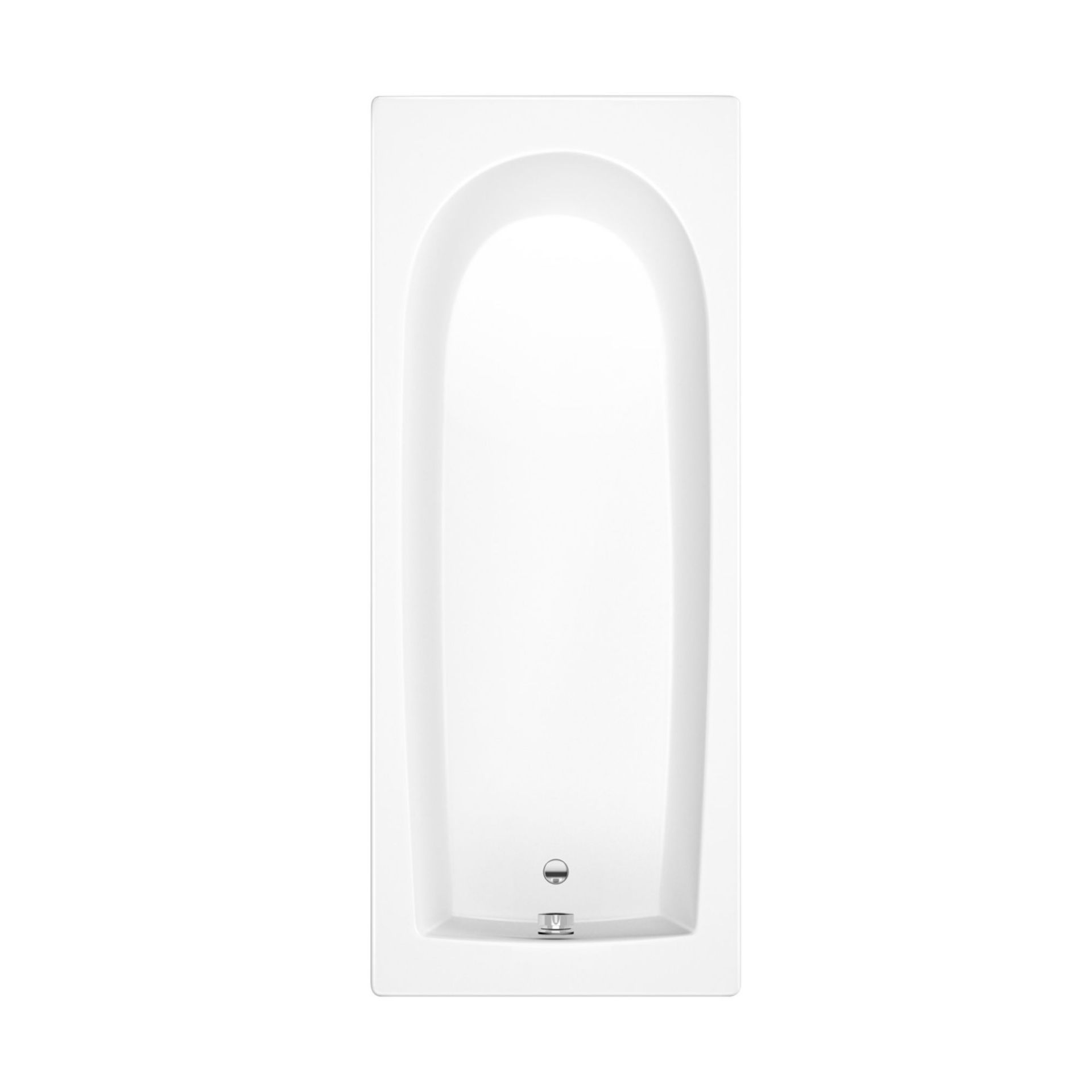 (KL131) 1500 x 700mm Round Single Ended Bath. RRP £332.99. Comes complete with side and end panel. - Image 2 of 3