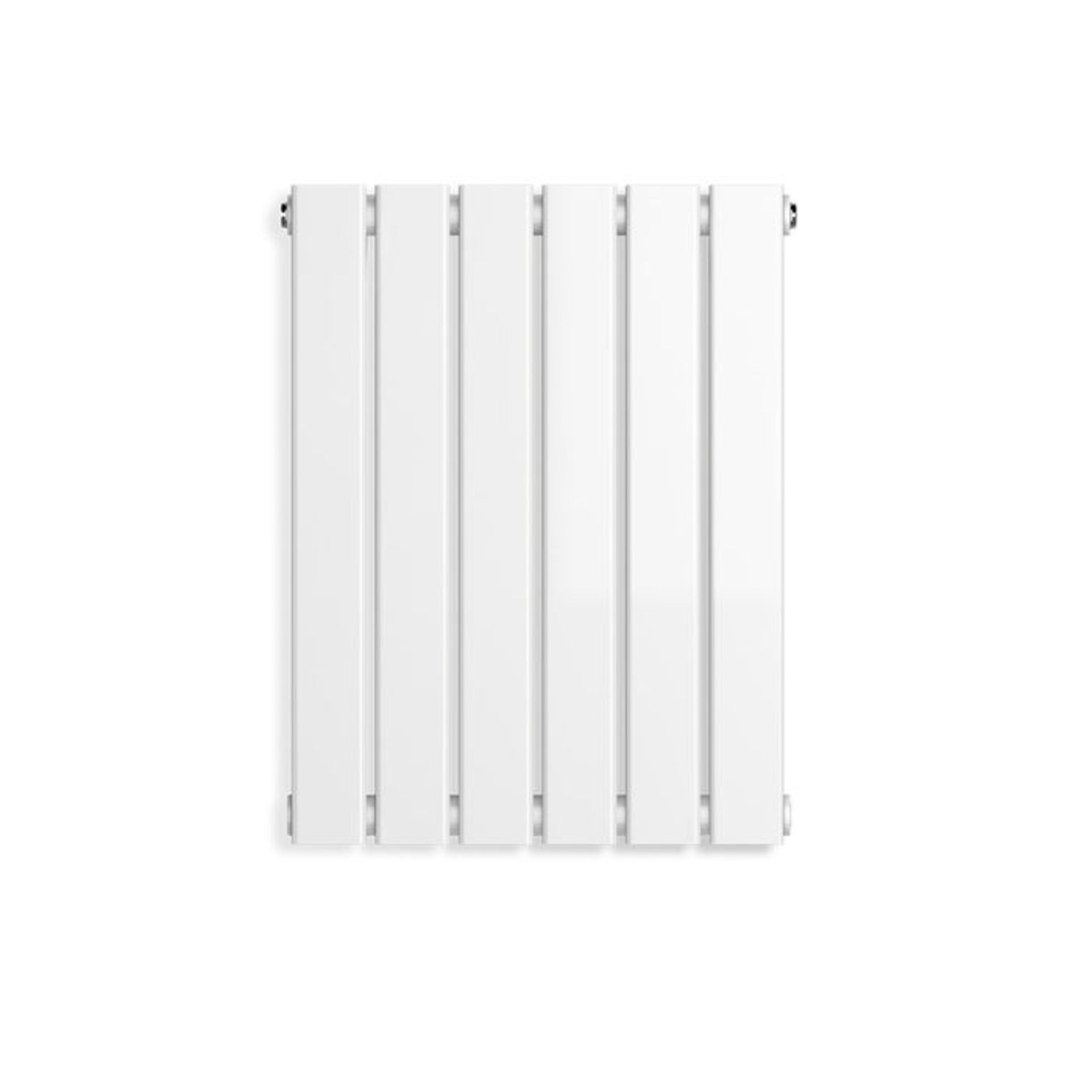 (EY128) 600x456mm White Panel Horizontal Radiator. Made with high quality low carbon steel for - Image 2 of 2