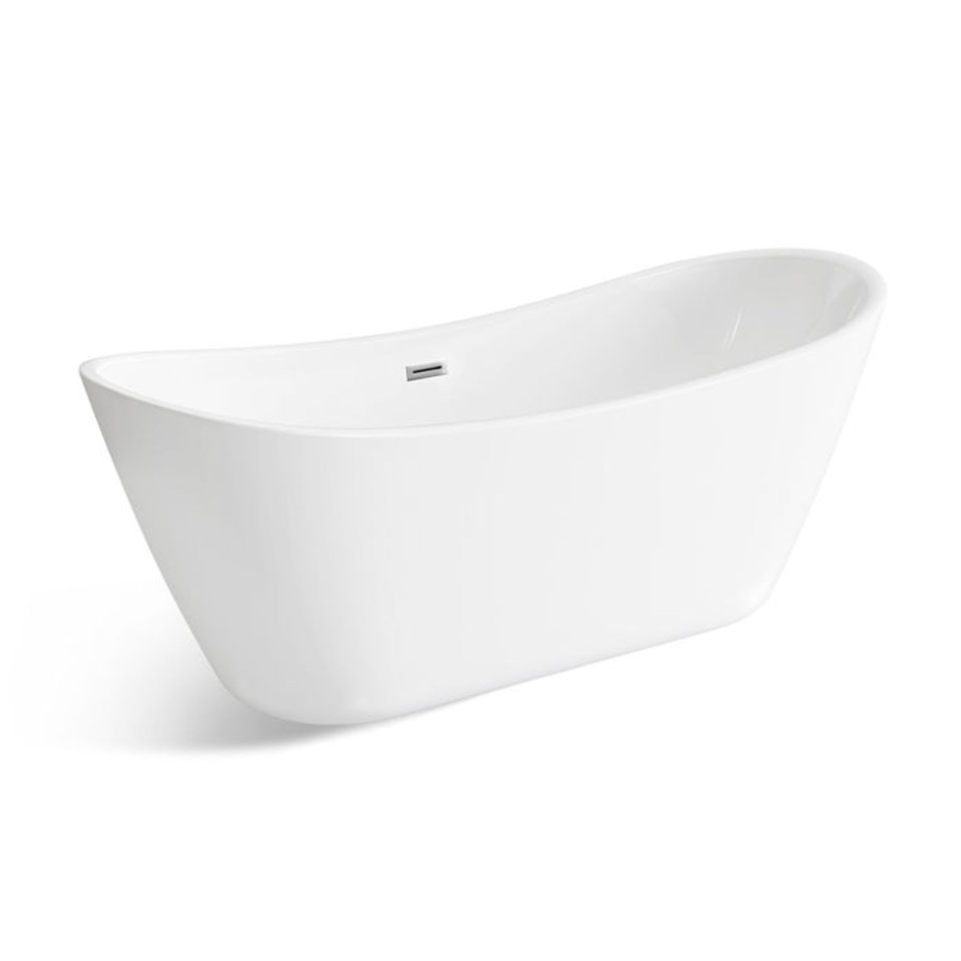 (YC3) 1700mmx710mm Caitlyn Freestanding Bath. Visually simplistic to suit any bathroom interior - Image 3 of 4