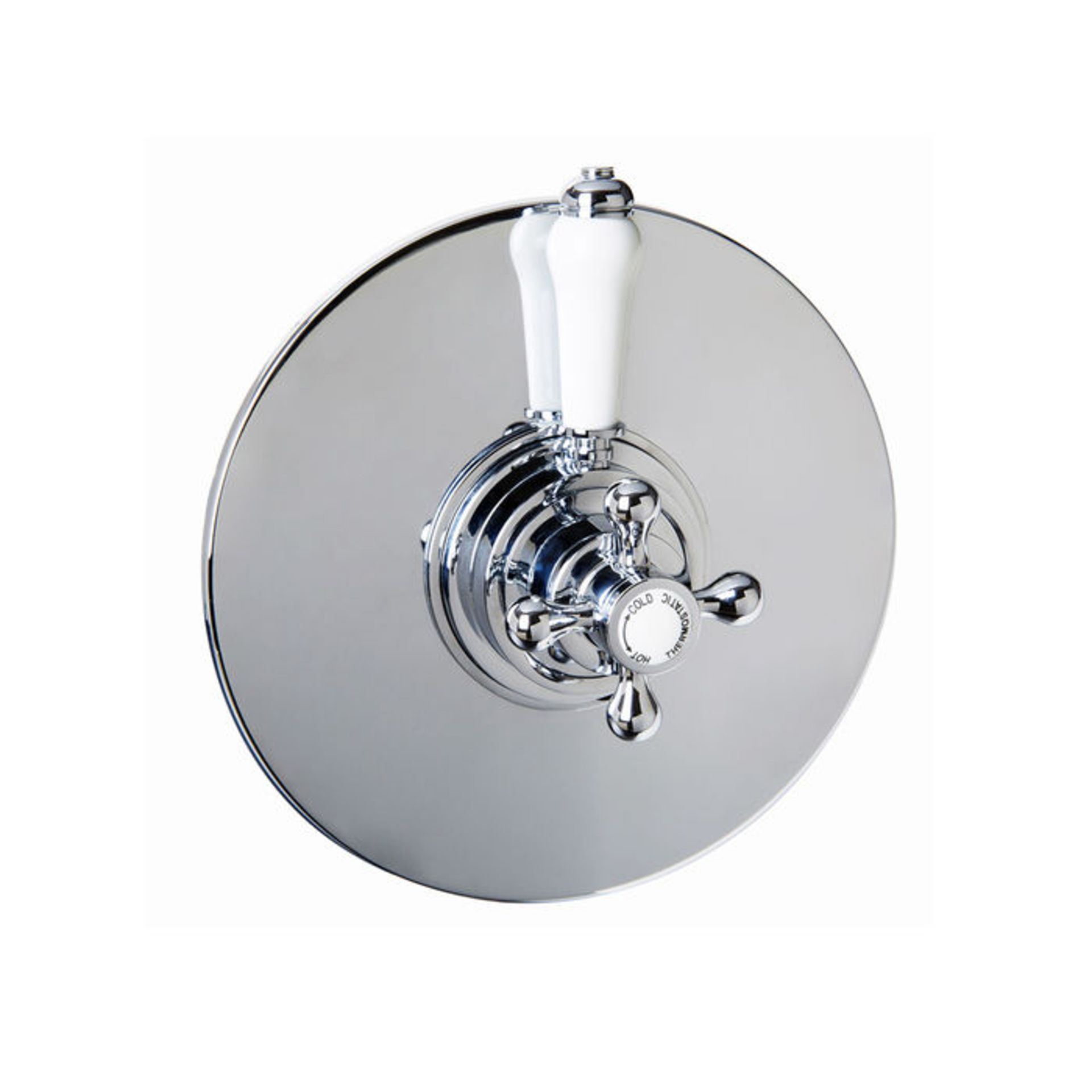 (AL253) Traditional Concentric Concealed Thermostatic Valve. Chrome plated solid brass Built in