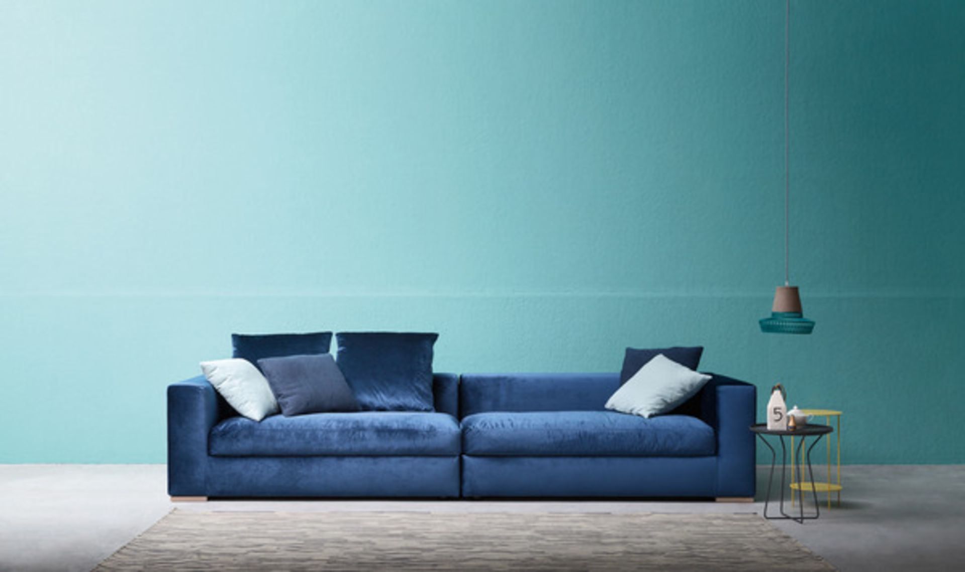 Alf Da Fre California Sofa - Blue