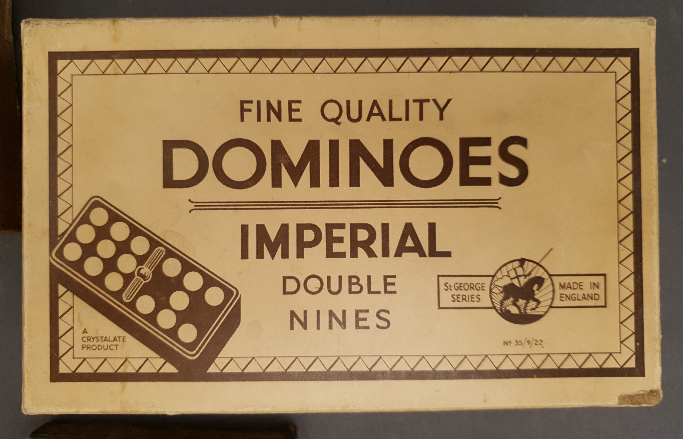 Antique Vintage Parcel of 3 Assorted Dominoe Sets Includes Imperial Double Nines & Bone Dominoes. - Image 4 of 4