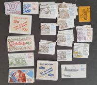 Vintage Collectable Parcel of 69 Stamp Books 10p 50p £1.20 £1.60 British and Chanel Islands. Total