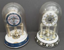 Vintage Bradford Exchange Domed Clock RAF 90th Anniversary Plus 1 Other. Measures 9 inches tall.