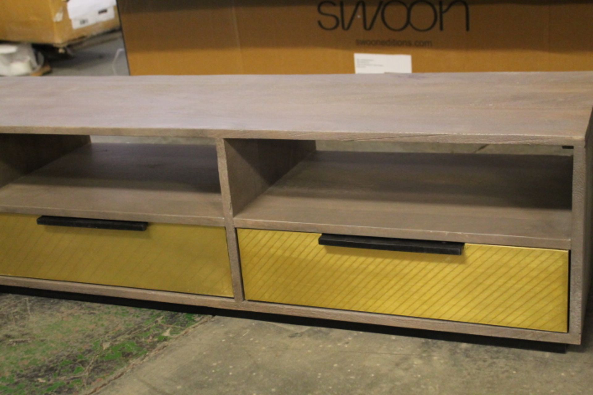 Untested Raw Swoon Furniture Return - TV Stand - 1 Item - RRP £429.00