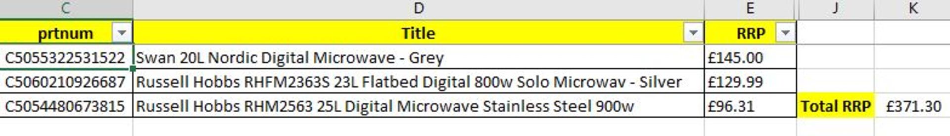 Faulty Kitchen Appliances Returns / Spares / Repairs - 3 Items - RRP £371.30 - Image 3 of 3