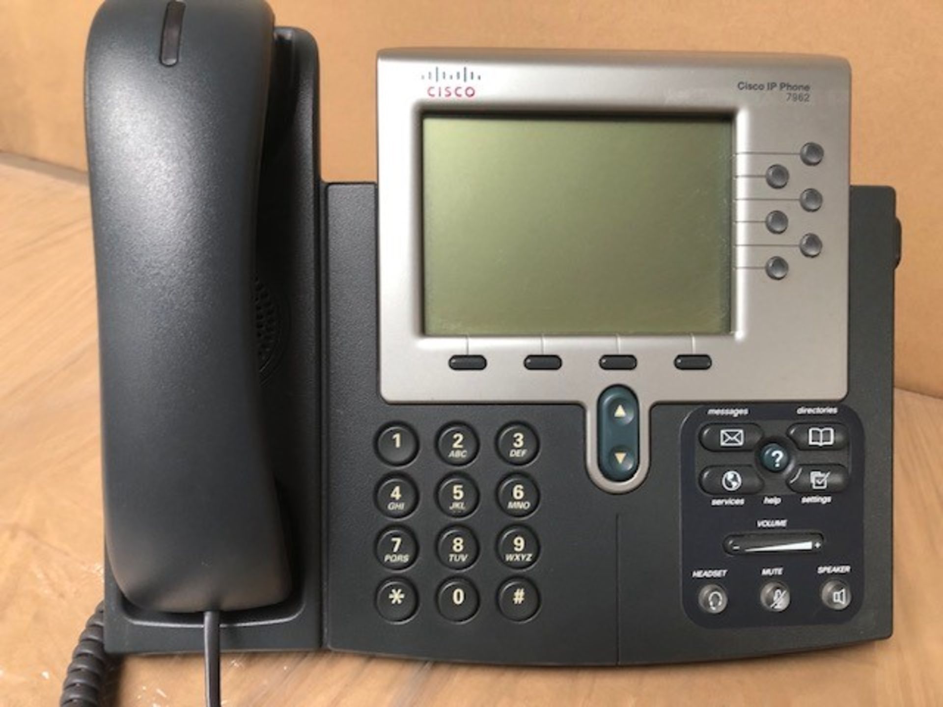 Tested & Working – Cisco 7962 IP Desk Phone – 10 Items - RRP £250.00 - Bild 3 aus 5