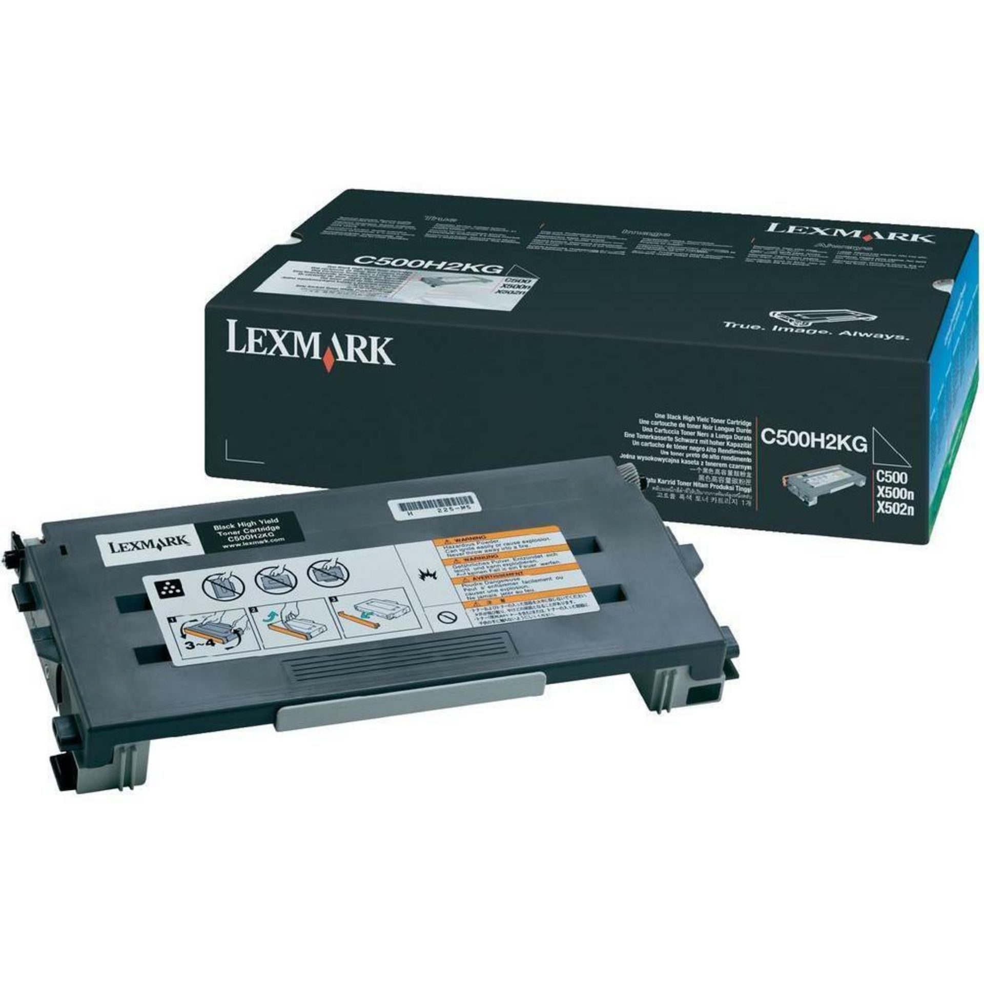 New & Sealed Packaging – Lexmark Black Toner - 2 Items - RRP £299.80