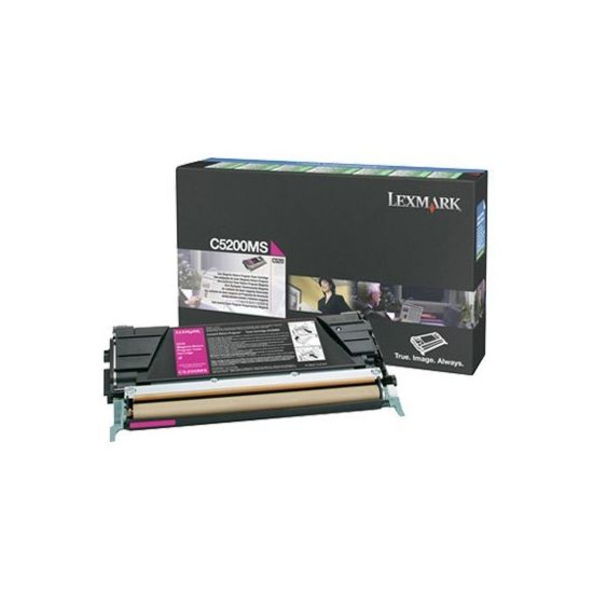 New & Sealed Packaging – Lexmark Magenta Program Toner - 5 Items - RRP £473.80